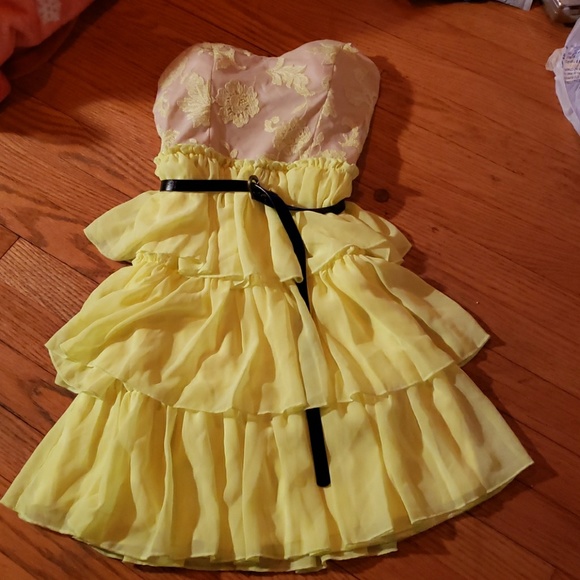yellow lolita dress